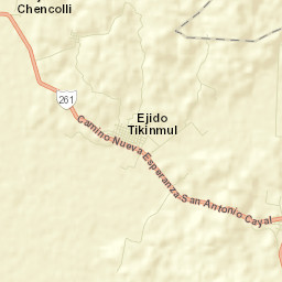 Tikinmul Street Map