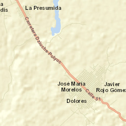 José María Morelos Street Map