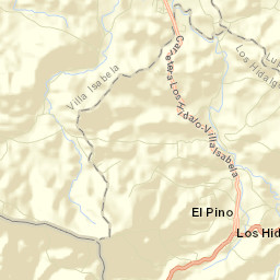 Los Hidalgos Street Map