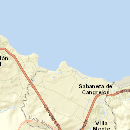 Monte Llano Street Map