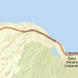 Cabarete Street Map