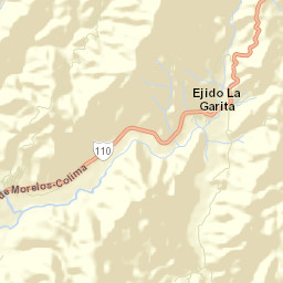 La Garita Jalisco Street Map