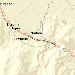 Naranja de Tapia Street Map