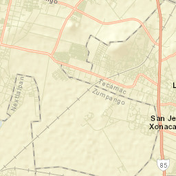 Fraccionamiento Hacienda del Bosque Street Map