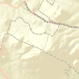 Santa María Palapa Street Map