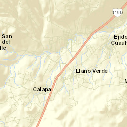 Villa Cuauhtémoc Street Map