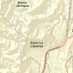 Acuaco Street Map