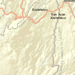 Ahuacatán Street Map