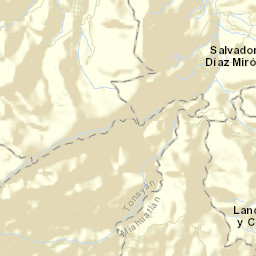 Salvador Díaz Mirón Street Map