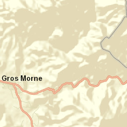 Gros Morne Street Map