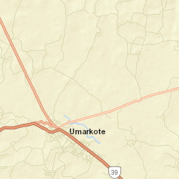 Umarkot Street Map
