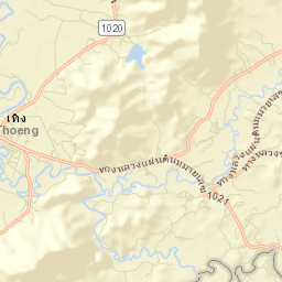 Amphoe Thoeng Street Map