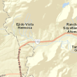Vista Hermosa Street Map