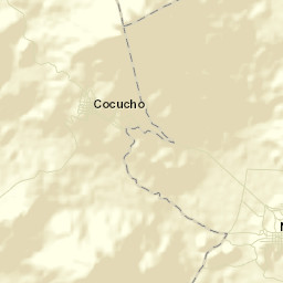 Cocucho Street Map