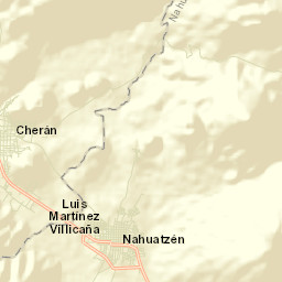 Nahuatzén Street Map