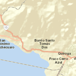 Santa Fé de la Laguna Street Map