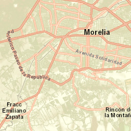 El Durazno Street Map