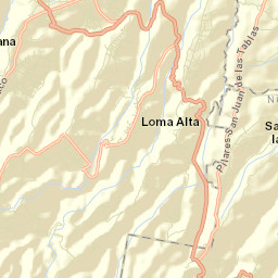 Llano de Zacapexco Street Map