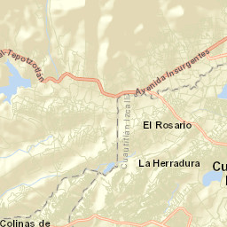 San Mateo Xoloc Street Map