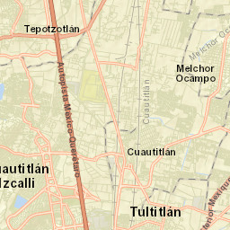 Cuautitlán Street Map