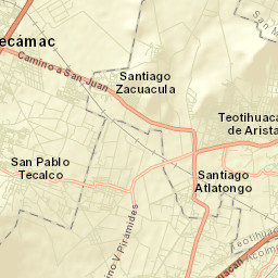Xometla Street Map