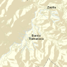 Zautla Street Map