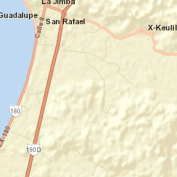 Seybaplaya Street Map