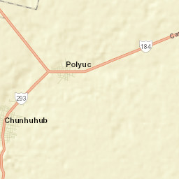 Chunhuhub Street Map