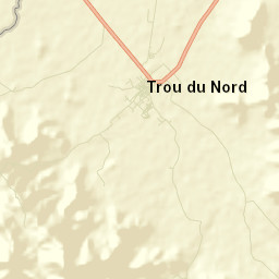 Trou du Nord Street Map