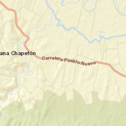 Cana Chapetón Street Map