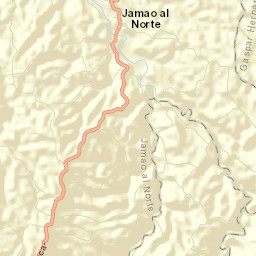 Jamao al Norte Street Map