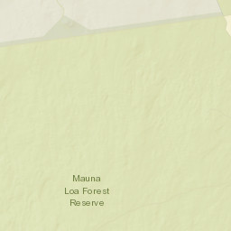 Hawaii County Street Map