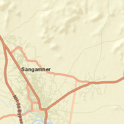 Sangamner Street Map