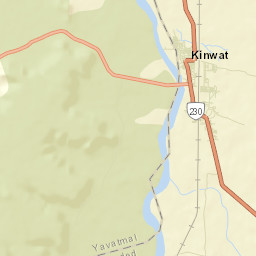 Kinwat Street Map