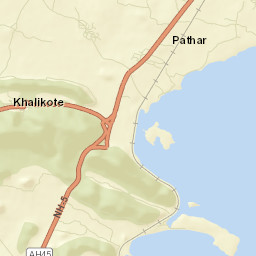 Khallikot Street Map