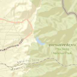 Amphoe Phu Sang Street Map