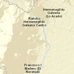 Francisco I. Madero Street Map