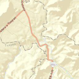 El Coahuayote Street Map