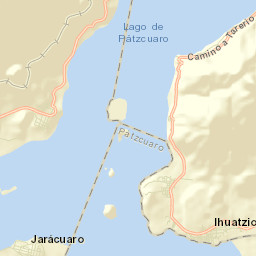 Puácuaro Street Map