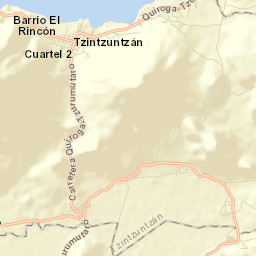 Tzintzuntzan Street Map