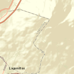 Lagunillas Street Map