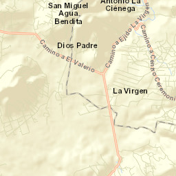 San Nicolás Guadalupe Street Map