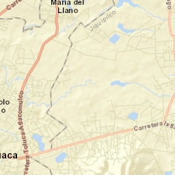 San Bartolo del Llano Street Map