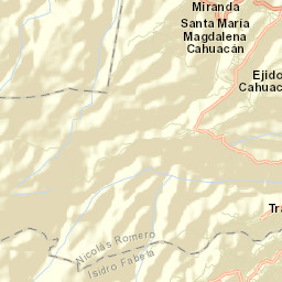 Ejido Palma (Ejido San Francisco) Street Map