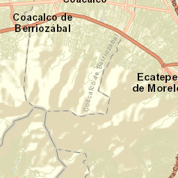 Coacalco Street Map