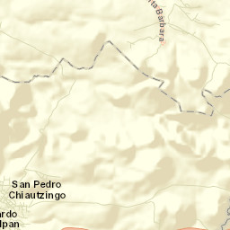 San Pedro Chiautzingo Street Map