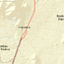 Cuyoaco Street Map