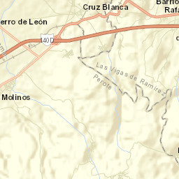 Cruz Blanca Street Map