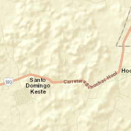 Santo Domingo Kesté Street Map