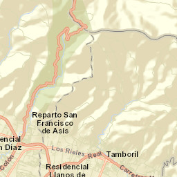 Tamboril Street Map